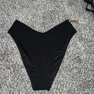Victoria’s Secret pink high waisted swim bottoms